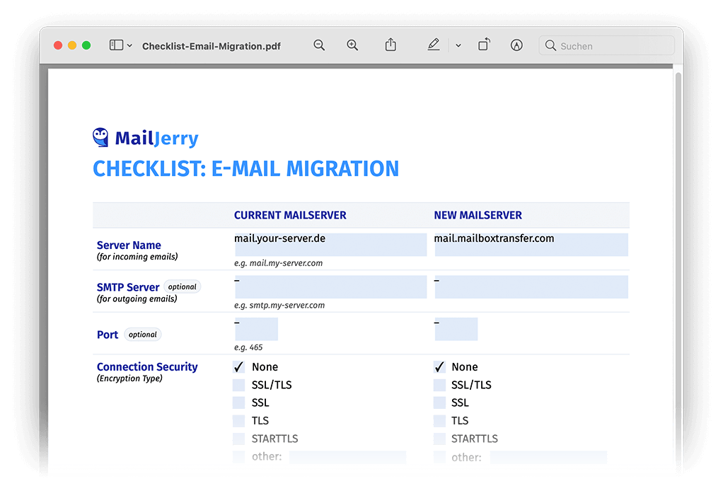 How to transfer emails accounts: Email migration checklist for clients