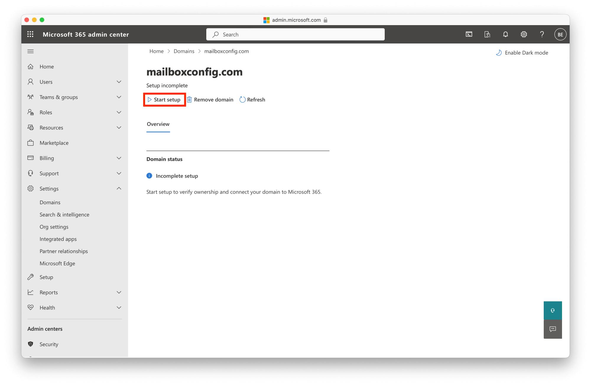 Migrate G Suite to Office 365: Finish domain setup – Step 02